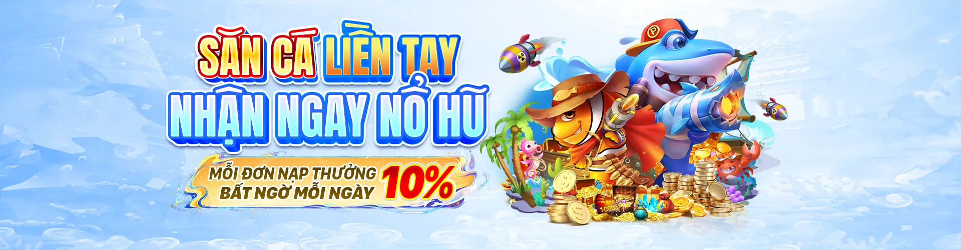 Thế giới bắn cá 68gb link vào sôi động với các loài cá và kho báu